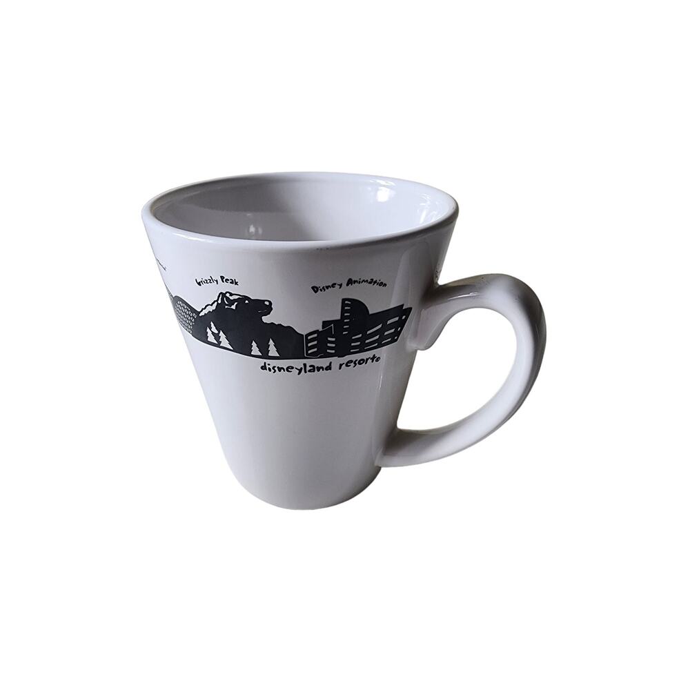 Disneyland Resort Haunted Mansion Materhorn Small World Silhouette Coffee Mug